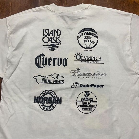 Fruit Of The Loom Vintage Y2K Cinco De Mayo 2003 White T-Shirt Men's Size XL - Picture 5 of 8